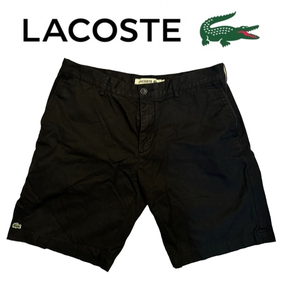 Lacoste Black Men’s Classic Cotton Shorts